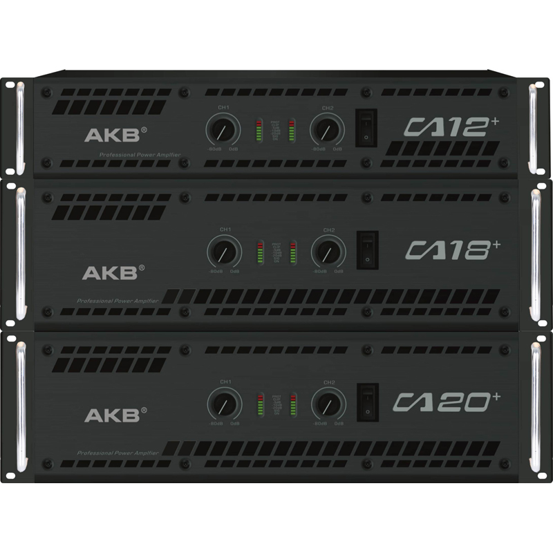 Serie CA20 + KTV al por mayor, amplificador profesional estéreo de alta calidad de rendimiento de escenario