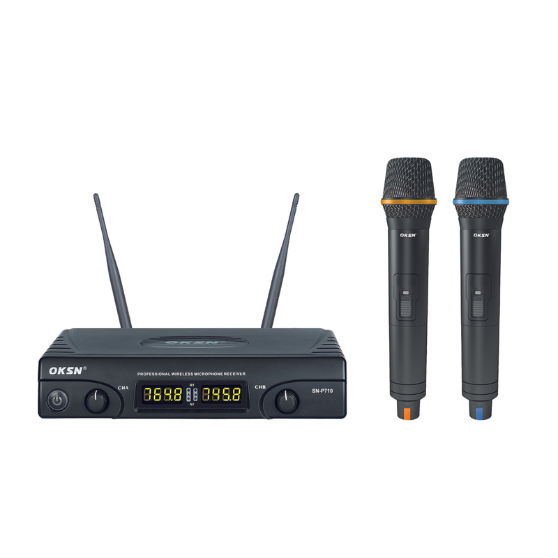 Sistema de micrófono inalámbrico UHF Karaoke SN-P710